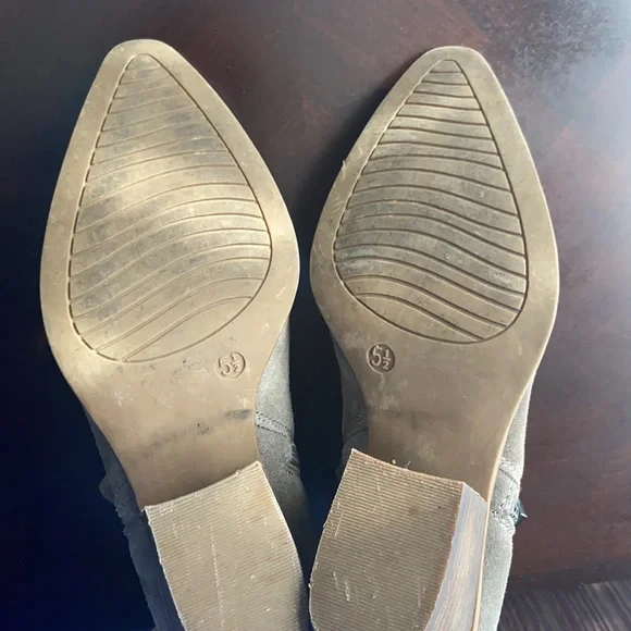 Franco Fortini Ankle Booties with heel TAUPE - Picture 9 of 13